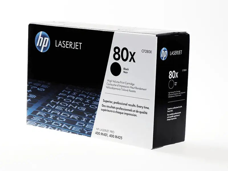 HP 80X Black Toner High Yield M401 M425 CP3525 Compatible