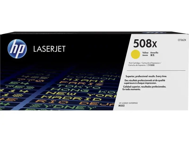 HP 508X Yellow LaserJet TonerCartridge