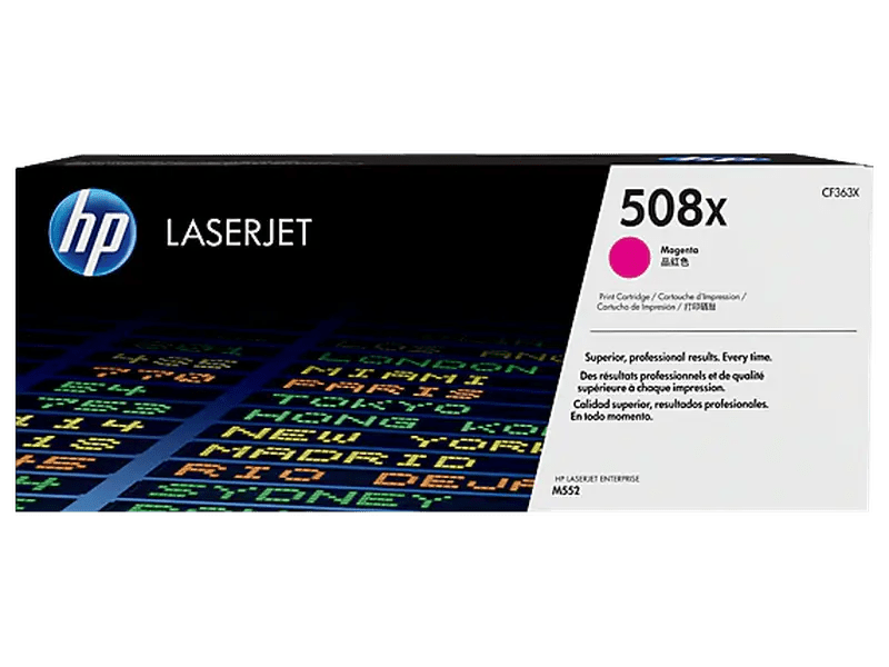 HP 508X Magenta LaserJet Toner Cartridge