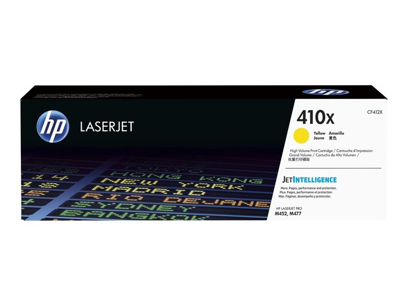 HP 410X Yellow Toner High Yield For M377 M477 M452 Printers