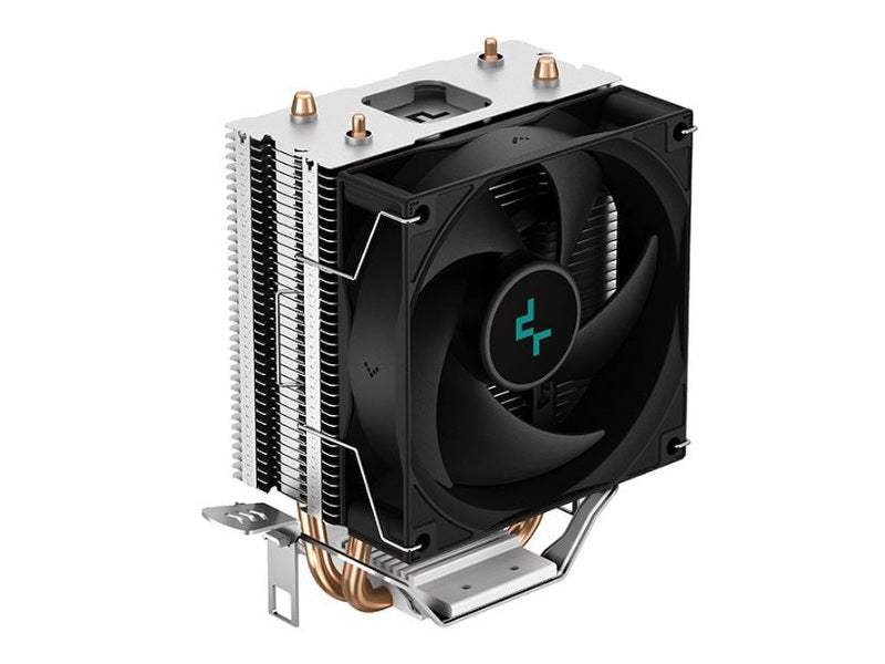 DeepCool AG200 Compact Single-Tower CPU Cooler , 2 Copper Heat Pipes, 92 mm FDB PWM Fan, Intel LGA1851/1700/1200/1151/1150/1155 AM5/AM4