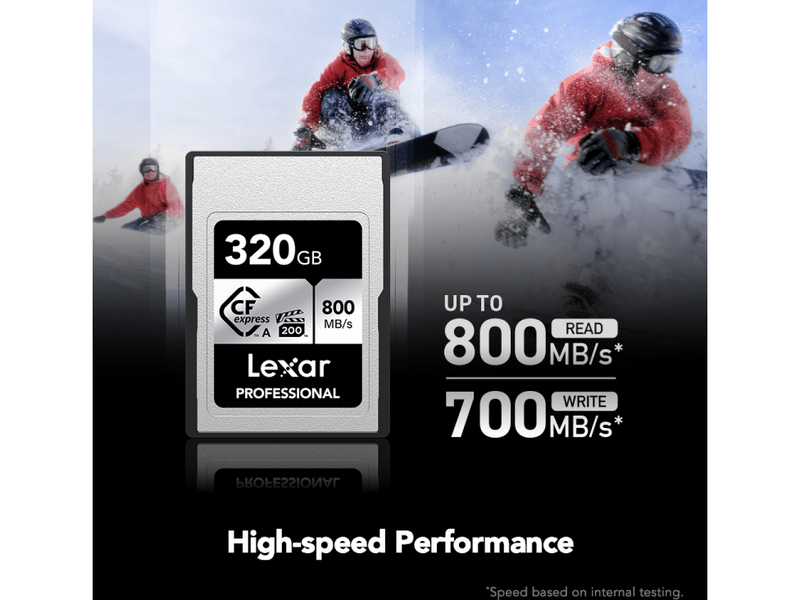 Lexar Professional CFexpress ™Type A card Silver series 320GB