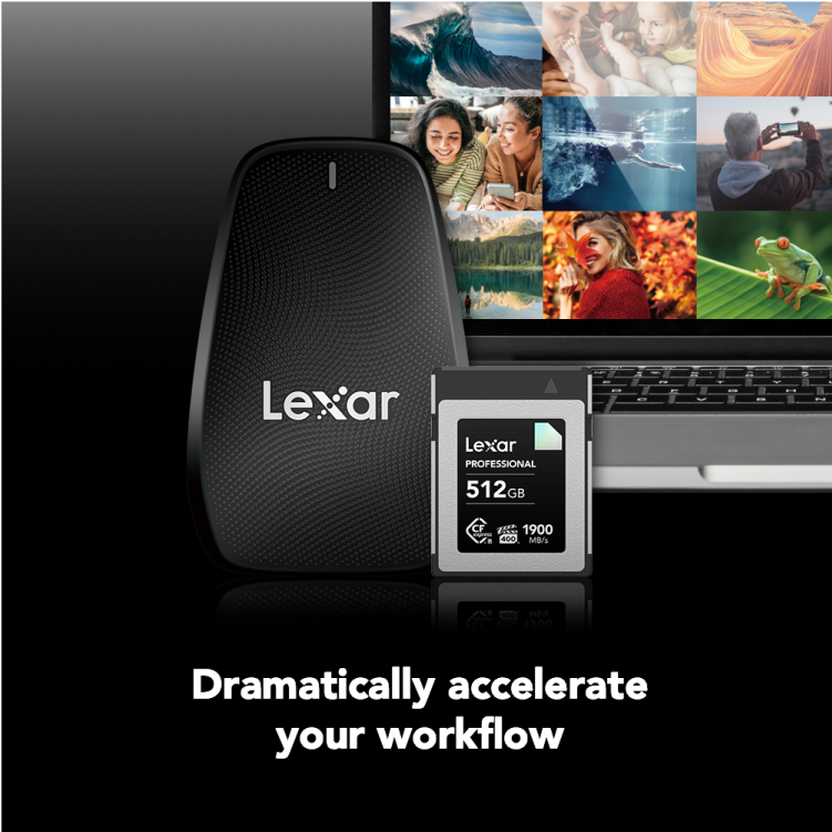 Lexar Professional CFexpress 2.0 Type B DIAMOND Series 512GB