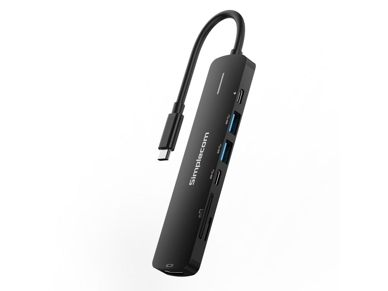 Simplecom CHT570 USB-C SuperSpeed 7-in-1 Multiport Hub Adapter