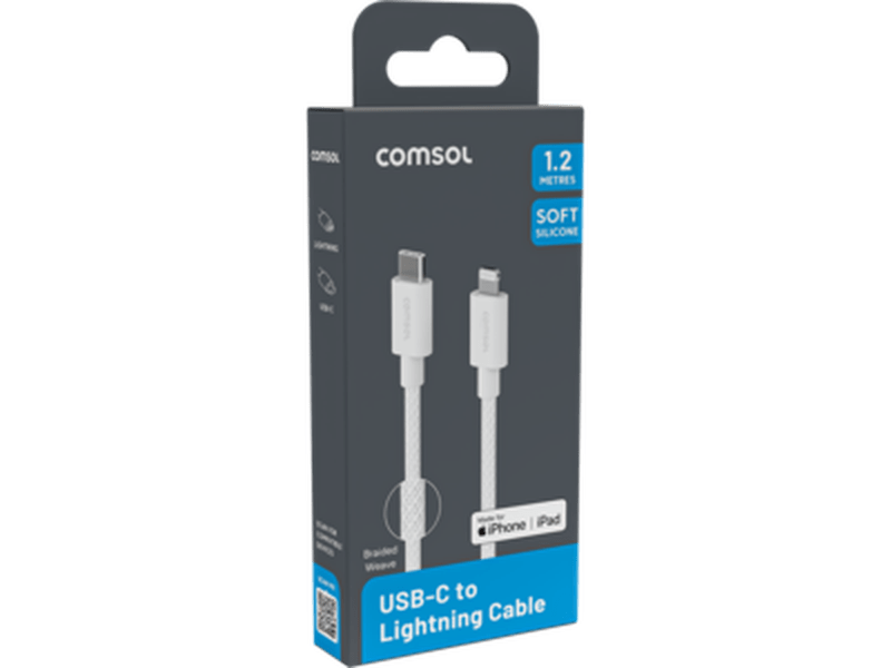 1.2m USB-C to Apple Lightning Cable - CLFP12WH
