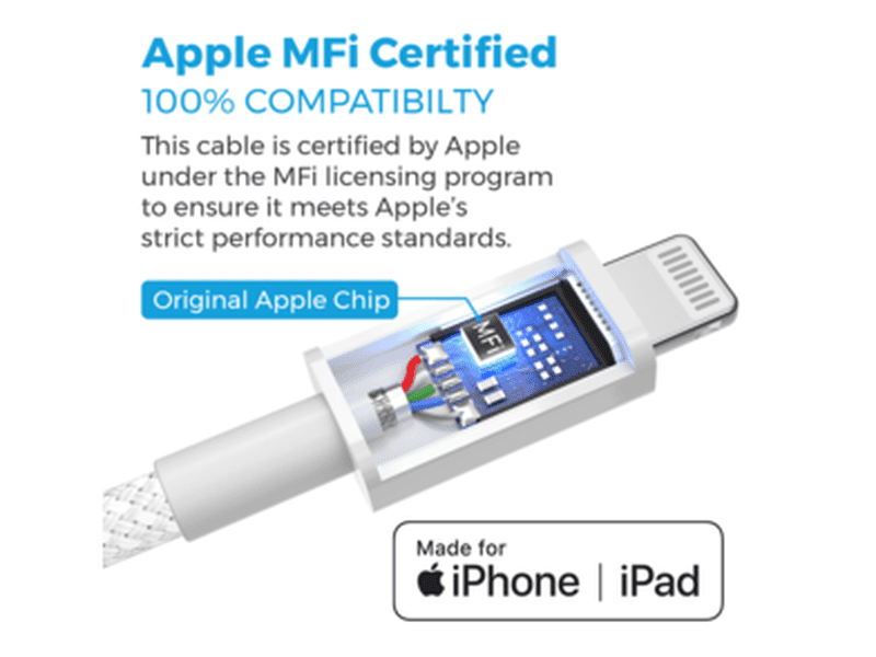 1.2m USB-C to Apple Lightning Cable