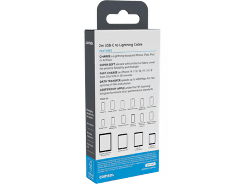 2m USB-C to Apple Lightning Cable