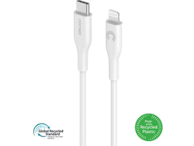1.2m GRS Certified USB-C to Apple Lightning Cable - White