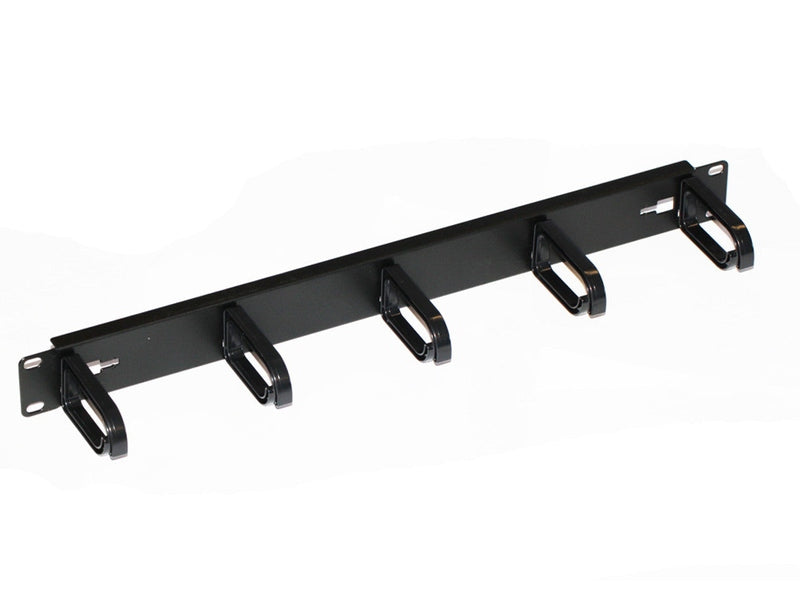 1RU Cable Management Rail With 5 Rings