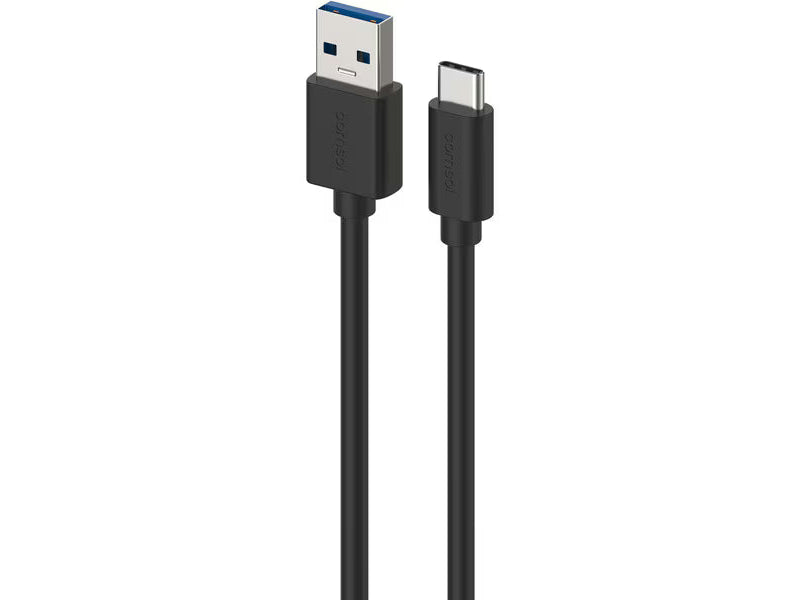 1.2m USB-A to USB-C Cable 1.2m Black - CMAM12BK