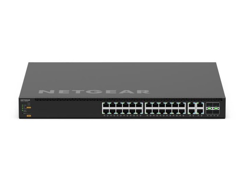 Netgear M4350-24M4X4V 32-Port Managed Switch 24 x 2.5G and 4 x 10g/Multi-Gig PoE++ with 4 x 25GBASE-X SFP28 MSM4332
