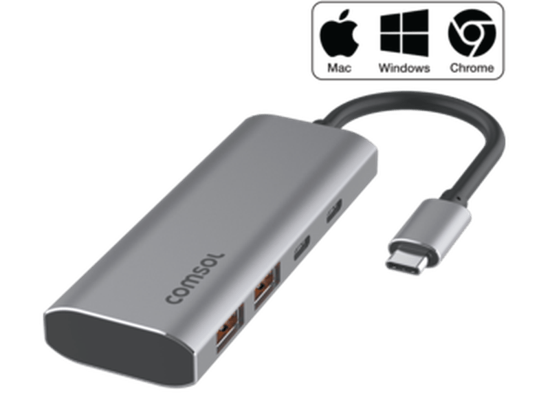 Comsol USB-C 4 Port Hub 10Gbps - CMU410