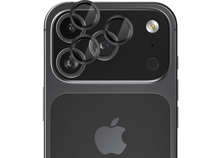 EFM Camera Lens Armour - For iPhone 17 Pro / 17 Pro Max - Carbon
