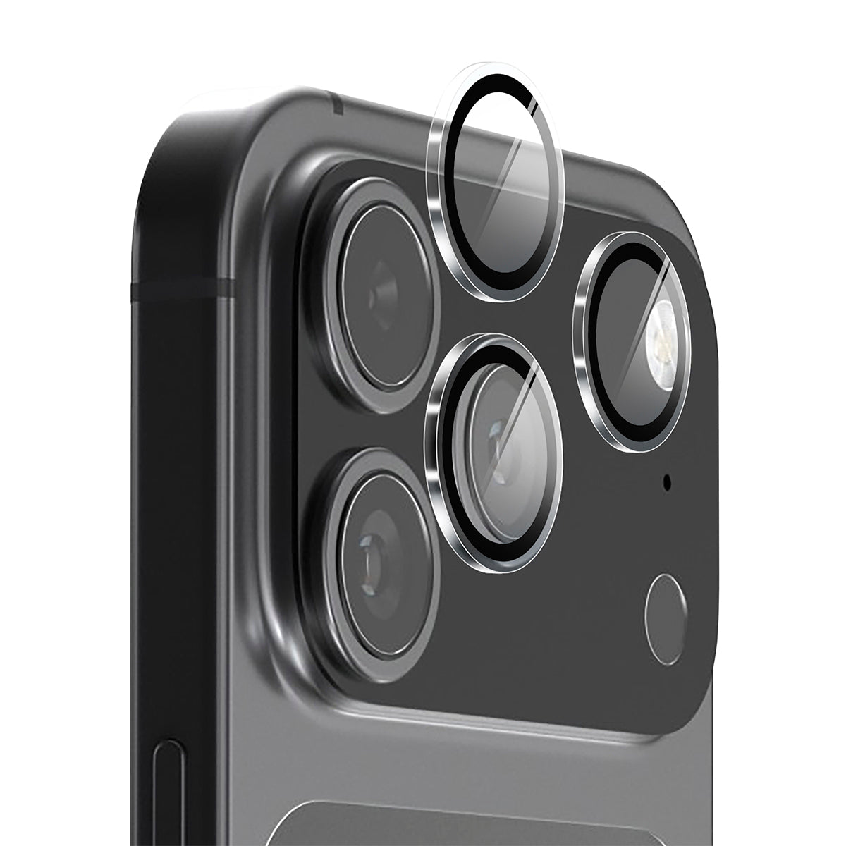 EFM Camera Lens Armour - For iPhone 17 Pro / 17 Pro Max - Clear