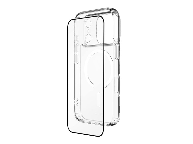 EFM 2-in-1 Case and Impact Glass Screen Armour Bundle - For iPhone 17 Pro
