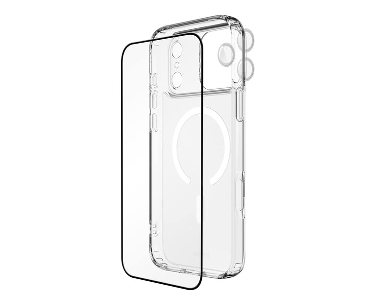 EFM 3-in-1 Case Screen Armour and Camera Lens Armour Bundle - For iPhone 17 Pro Max
