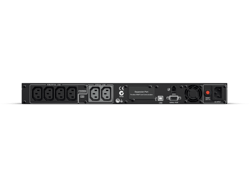 CyberPower Rack 750VA/500W Pure Sine Wave UPS PR750ELCDRT1U