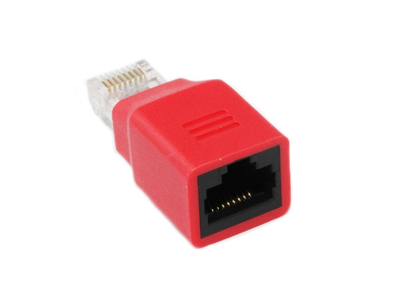 RJ45 Crossover Adaptor for CAT6/CAT5E Cables