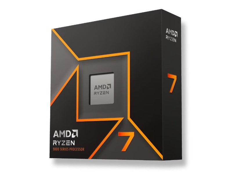 AMD Ryzen 7 9700X 8Cores/16Threads, 65w, Max Boost Clock 5.5 GHz, PCIE 5.0, 32MB Cache