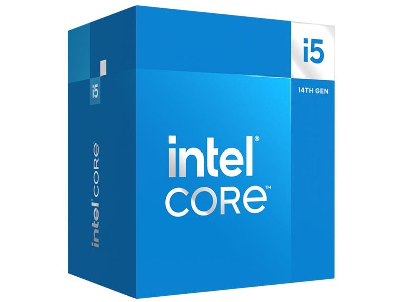 Intel i5 14500 CPU 3.7GHz 5.0GHz Turbo 14th Gen LGA1700 14-Cores 20-Threads 29.5MB 65W UHD Graphics 770 Retail Raptor Lake with Fan