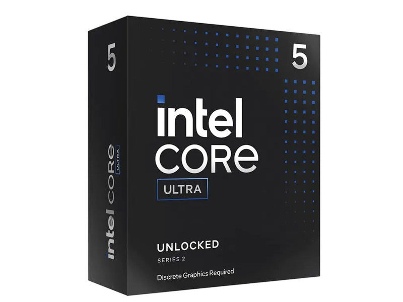 Intel Core Ultra 5 Processor 245KF LGA1851 24M Cache, up to 5.20 GHz 15th Gen - No CPU Cooler Included