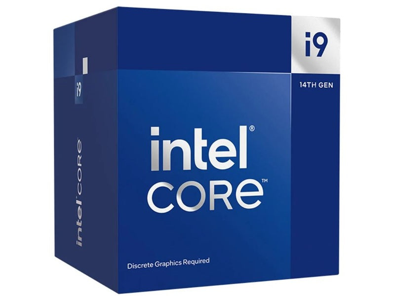 Intel i9 14900F CPU 4.3GHz 5.8GHz Turbo 14th Gen LGA1700 24-Cores 32-Threads 68MB 65W
