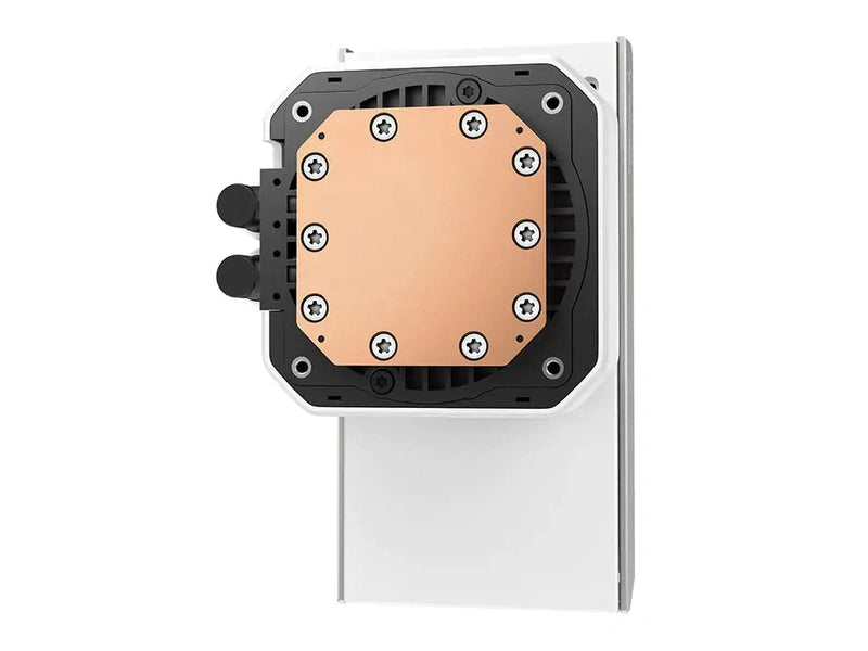Deepcool LT360 Vision ARGB 360mm 4.5in LCD AIO Liquid CPU Cooler - White R-LT360VISION-WHAMMC-G-1