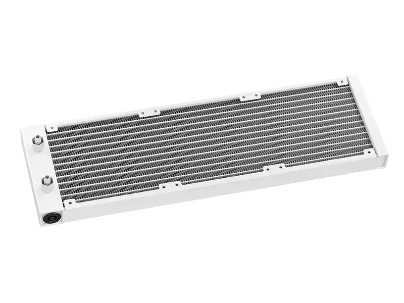 Deepcool LT360 Vision ARGB 360mm 4.5in LCD AIO Liquid CPU Cooler - White R-LT360VISION-WHAMMC-G-1