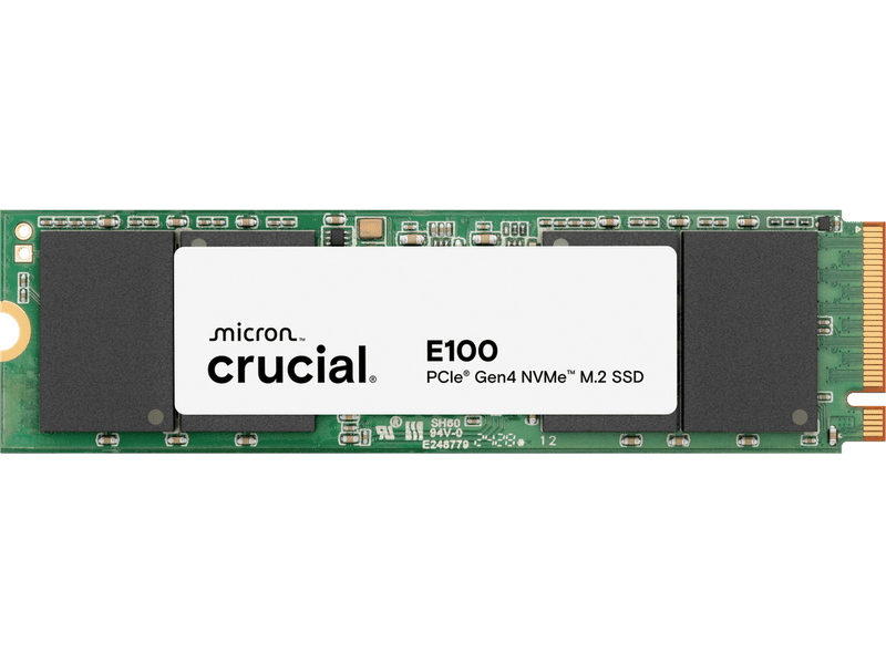 Crucial E100 2TB Gen4 NVMe SSD 5000/4500 MB/s R/W