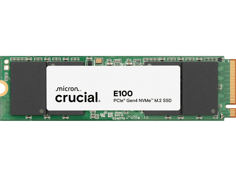 Crucial E100 2TB Gen4 NVMe SSD 5000/4500 MB/s R/W