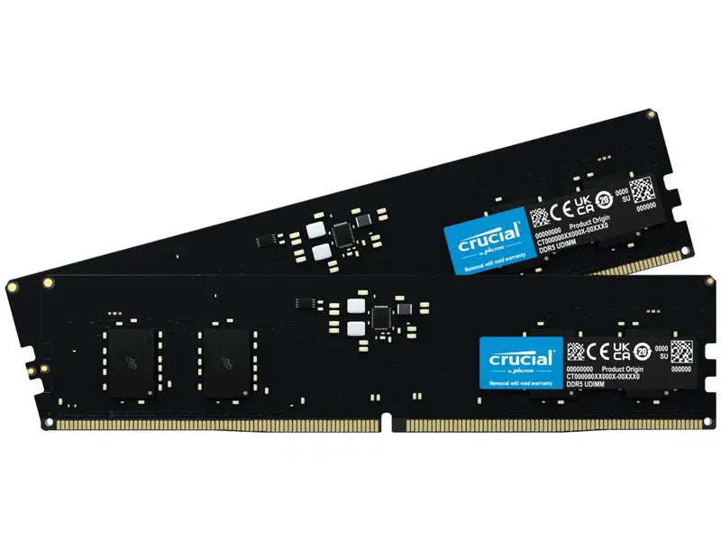 Crucial 16GB 2x8GB DDR5 UDIMM 4800MHz CL40 Desktop Memory