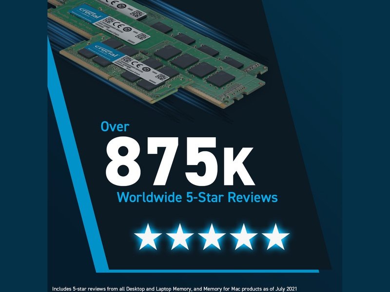 Crucial 32GB DDR5 Notebook Memory PC5-44800 5600MHz Unranked