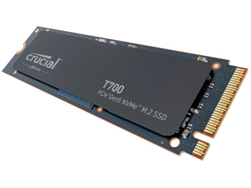 Crucial T700 4TB M.2 Internal NVMe PCIe5 NVMe SSD 12400R/11800W MB/s