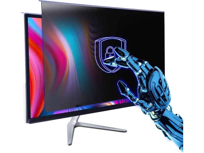 Computer Privacy Screen Filter 24" Monitor Privacy Screen Protector for 16:9 Aspect Ratio Monitor, Eye Protection Anti Glare Blue Light Screen Protector **Open Box, Brand New**
