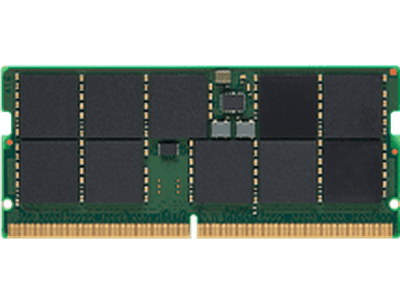 Kingston 16GB PC5 DDR5-4800MHz 1Rx8 Unbuffered ECC SODIMM Memory