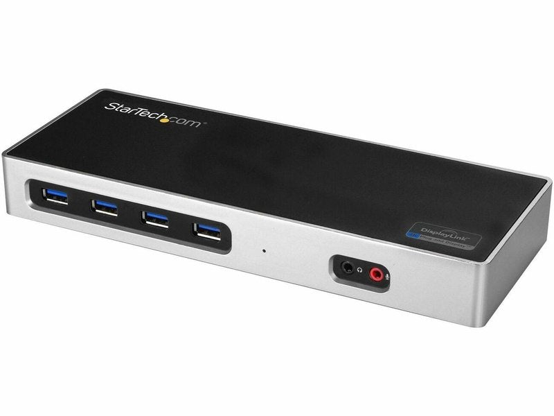 StarTech USB-C USB-A Hybrid 4K Dock Dual DisplayHDMI 2 DP 2 USB 6 USB-CNO PD