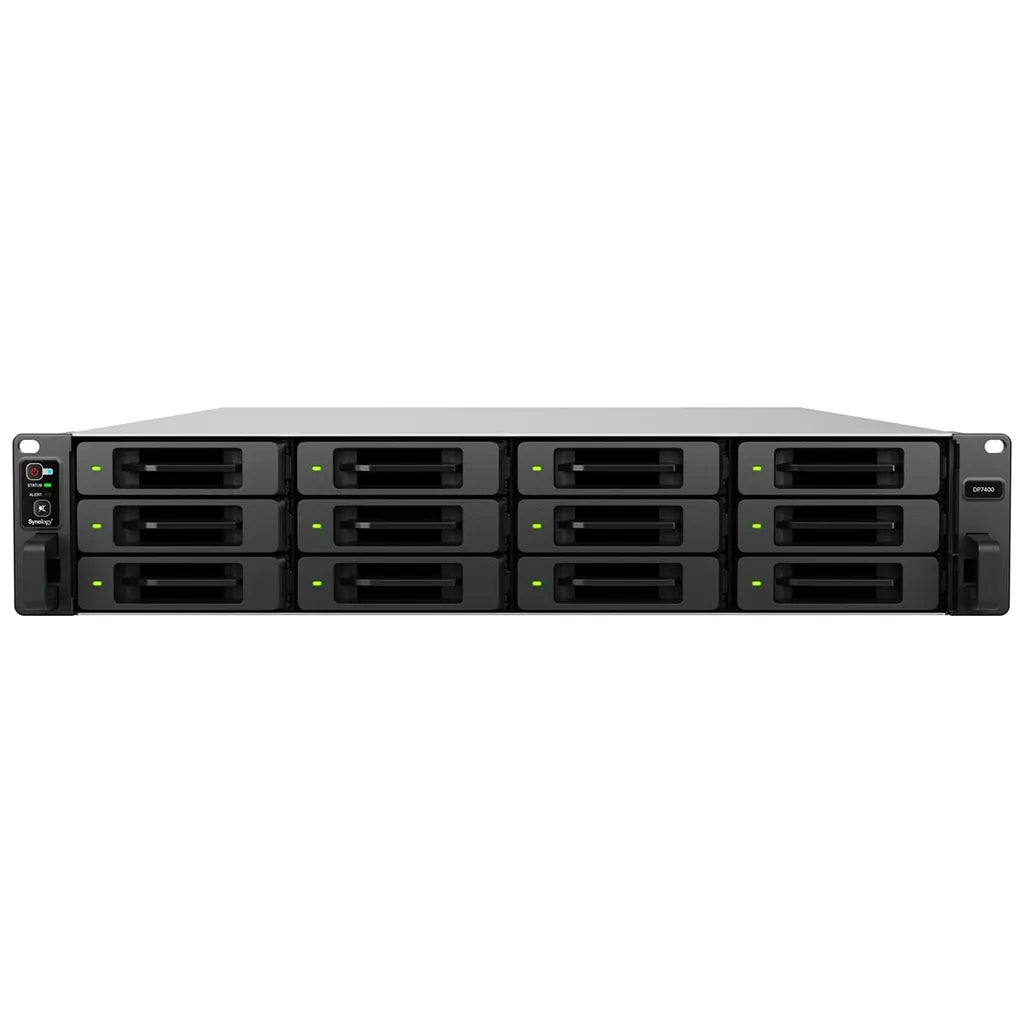 Synology ActiveProtect Appliance DP7400 with 10 x 20 TB HDD RAID 6 + 1 Spare + 2 x 3840G SSD RAID 1