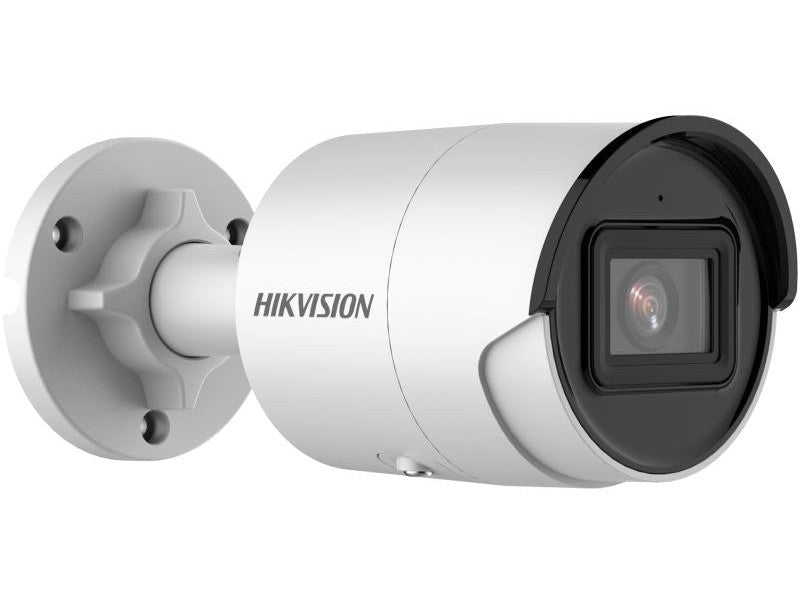 Hikvision Acusense 2CD2066G2-IU 6MP Mini Bullet Camera, Fixed 4mm, IR 40M, Mic, 3Yr