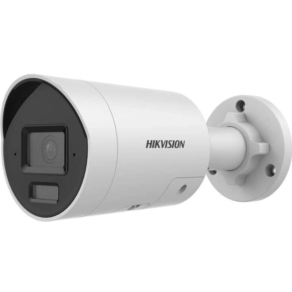 Hikvision Acusense G2H 2CD2086G2H-I2U Strobe Audio 8MP Mini Bullet Camera, Fixed 4mm, IR 4