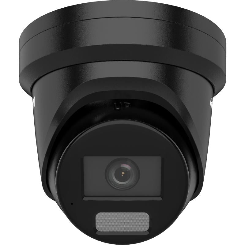 Hikvision Acusense G2H 2CD2386G2H-IU 8MP Turret Camera, Black, Fixed 2.8mm, IR30M, Mic, 3Y