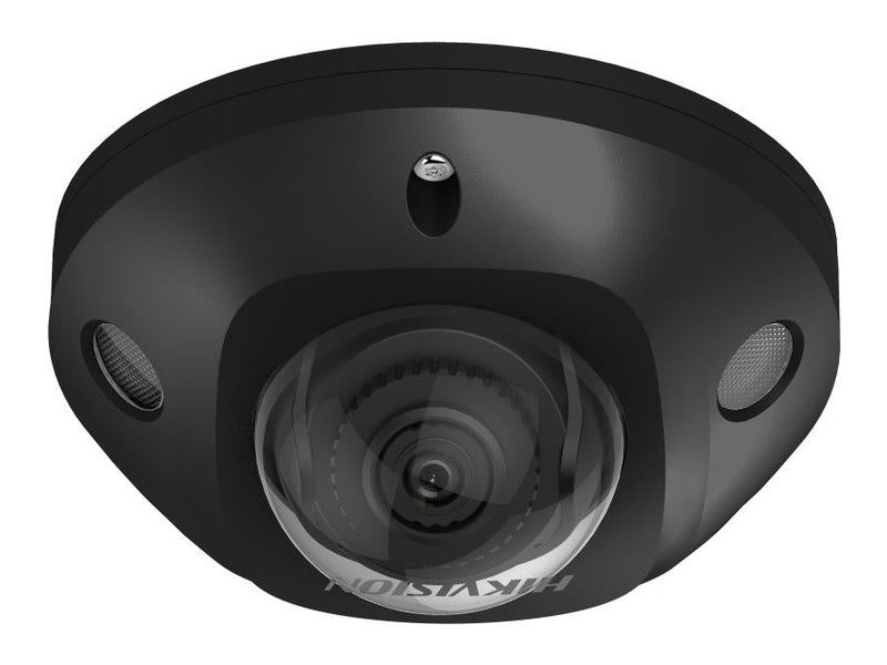 Hikvision Acusense 2CD2566G2-IS 6MP Mini Dome Camera, Black, Fixed 2.8mm, IR 30M, Mic, 3Yr