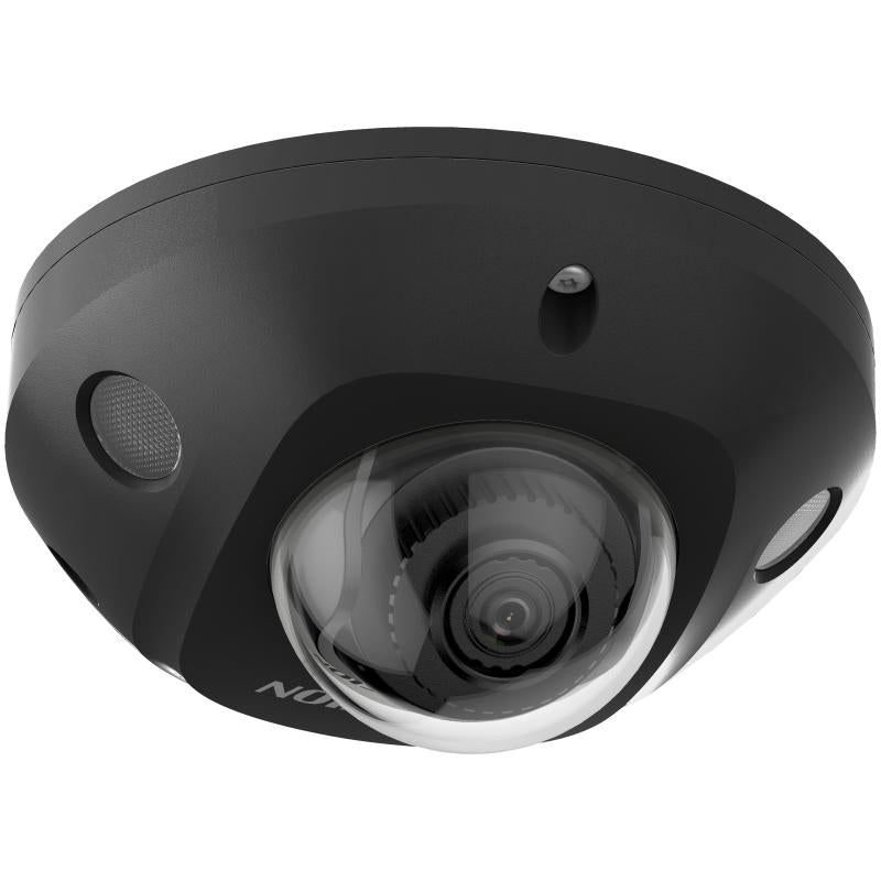 Hikvision Acusense 2CD2566G2-IS 6MP Mini Dome Camera, Black, Fixed 2.8mm, IR 30M, Mic, 3Yr