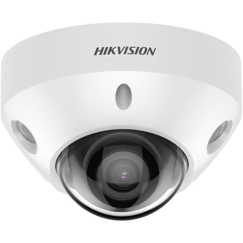 Hikvision Acusense 2CD2586G2-IS 8MP Mini Dome Camera, Fixed 2.8mm, IR 30M, Mic, 3Yr