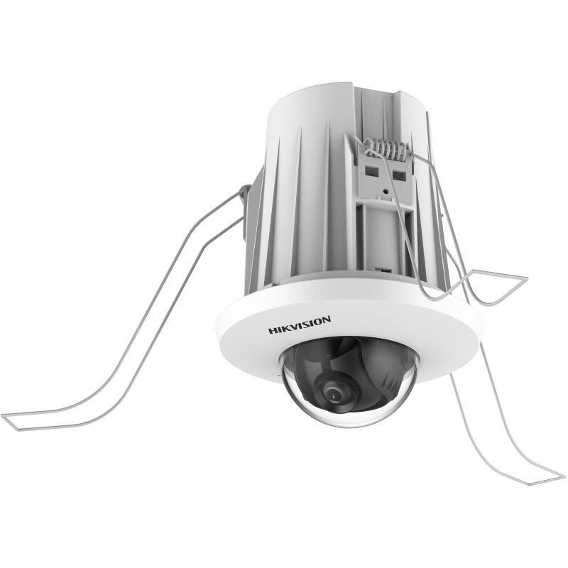 Hikvision Acusense 2CD2E43G2-U 4MP Mini In-Ceiling Dome Camera, Fixed 2.8mm, Mic, 3Yr