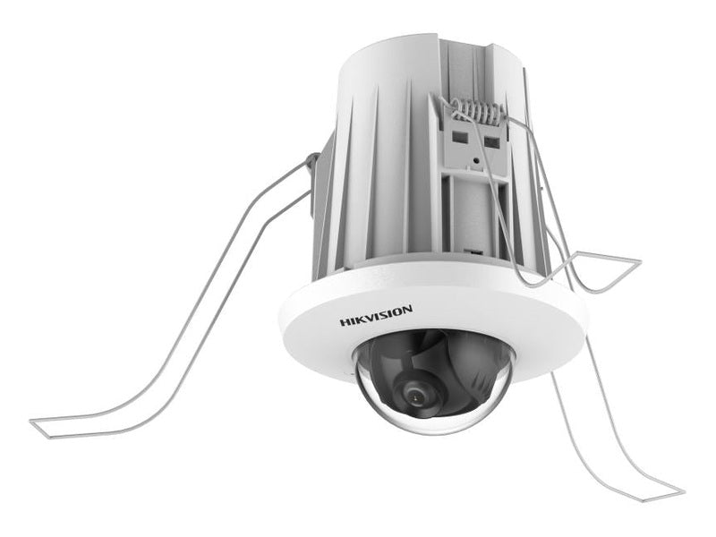 Hikvision Acusense 2CD2E43G2-U 4MP Mini In-Ceiling Dome Camera, Fixed 2.8mm, Mic, 3Yr