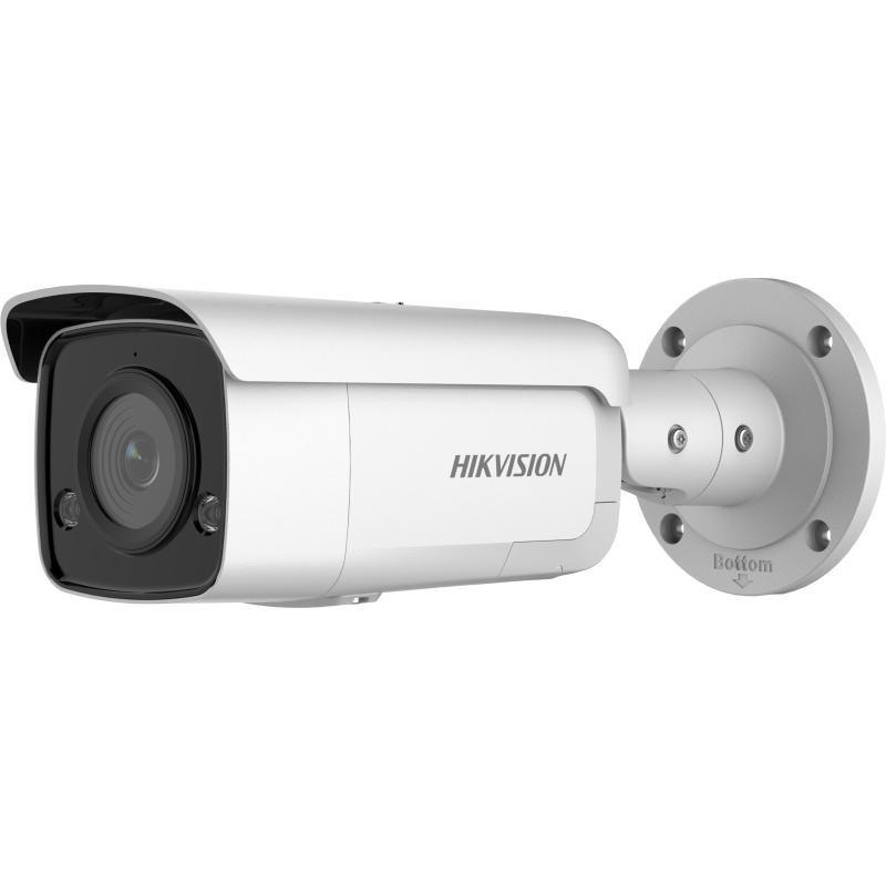 Hikvision Acusense 2CD2T66G2-ISU-Sl Strobe Audio 6MP Bullet, Fixed 2.8mm, IR 60M, Mic, 3Yr