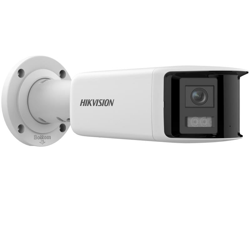 Hikvision ColorVu 2CD2T67G2P-LSU-Sl 6MP Dual Lens Stobe Audio Bullet, 2.8mm, Mic, 3Yr