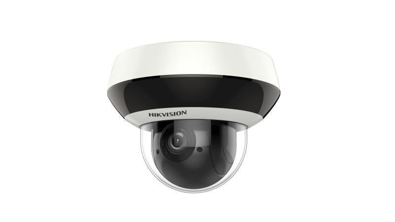 Hikvision Acusense 2DE2A404IW-DE3 4MP Mini PTZ, 4X Zoom, Vari 2.8-12mm, IR 20M, Mic, 3Yr