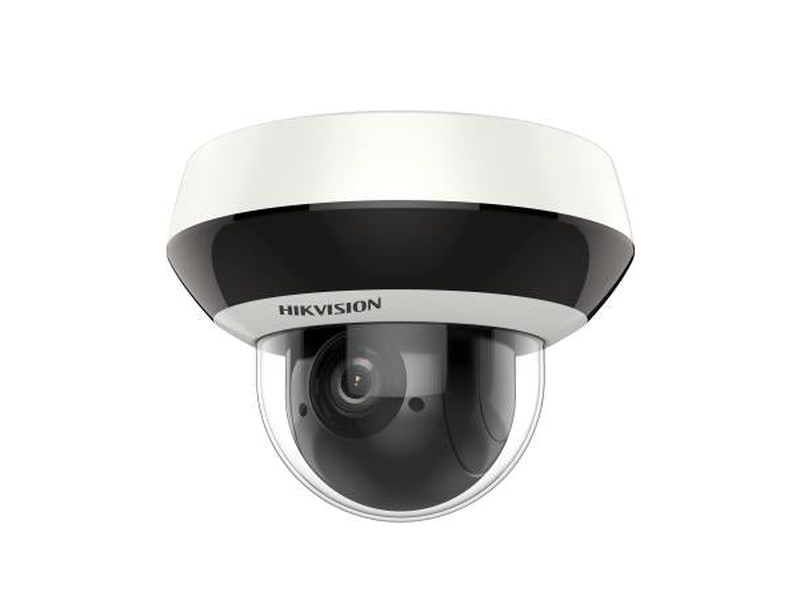 Hikvision Acusense 2DE2A404IW-DE3 4MP Mini PTZ, 4X Zoom, Vari 2.8-12mm, IR 20M, Mic, 3Yr