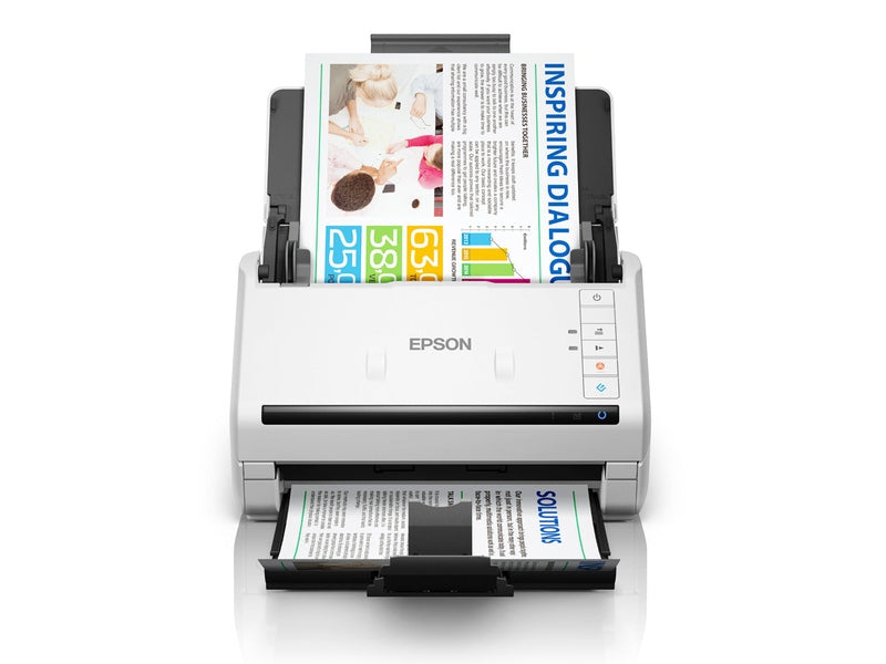 EPSON WorkForce DS-530II Document Scanners, 35ppm / 70 ipm Speed, 4000 Sheets Per Day, RGB LED, Cloud Services, USB 3.0